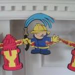 Little Fireman Birthday Ban..