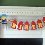 Little Fireman Birthday Ban..
