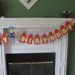 Little Fireman Birthday Ban..