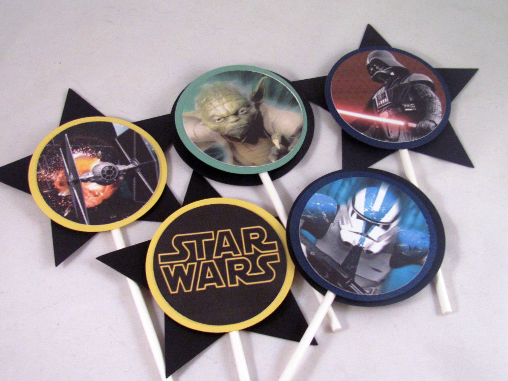 Star Wars Character Cupcakes