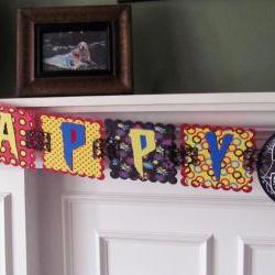 Spiderman Birthday Banner