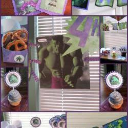 Incredible Hulk Party Package