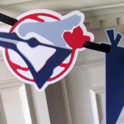 Toronto Team Pennant Sports Banner featuring the Maples Leafs & Blue Jays