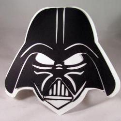 Star Wars Birthday Invitations Featuring Darth Vader
