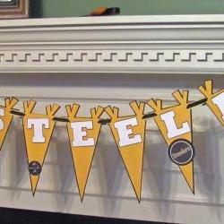 Pittsburg Steelers Fan Banner